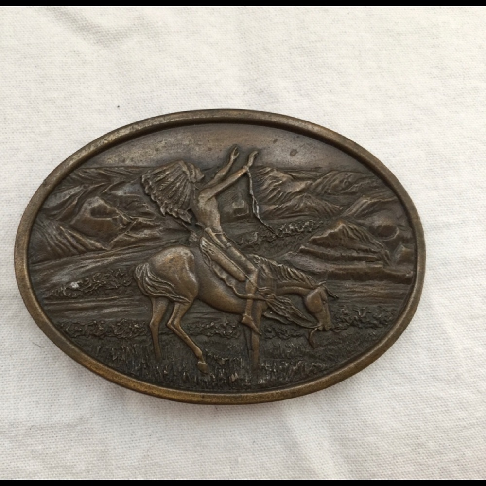 BERGAMONT BRASS WORKS Belt Buckle